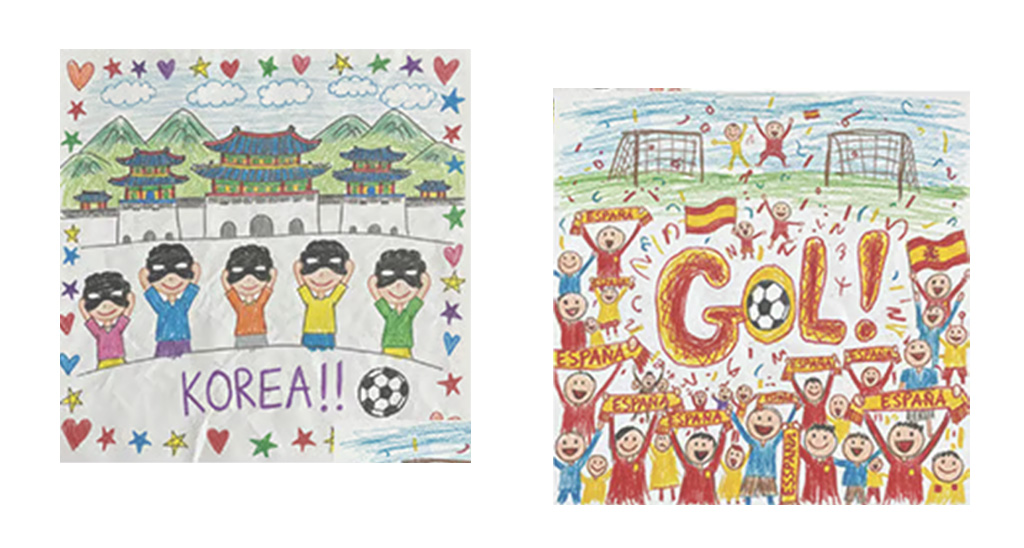 lustración del concurso de dibujo infantil The Greatest Cheer rumbo al Mundial 2026